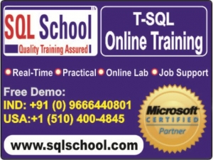 REALTIME TRAINING ON SQL Server 2017 Online @ SQL School